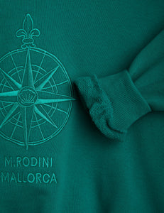 Mini Rodini / PRE AW24 / Compass Emblem Sweatshirt / Green