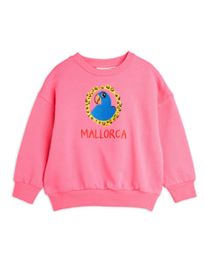 Mini Rodini / PRE AW24 / Parrot Emblem Sweatshirt / Pink