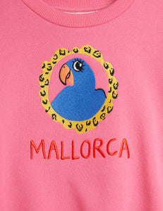 Mini Rodini / PRE AW24 / Parrot Emblem Sweatshirt / Pink
