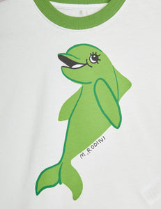 Mini Rodini / PRE AW24 / T-Shirt / Dolphin Green