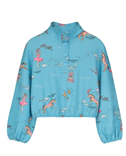 Maison Mangostan / Ballerina Sweatshirt Cropped