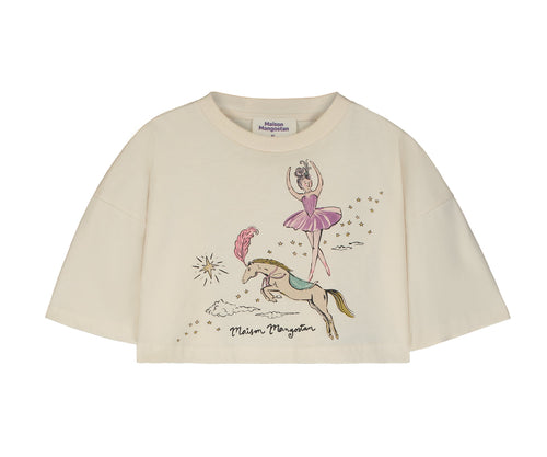 Maison Mangostan / Ballerina Cropped T-Shirt