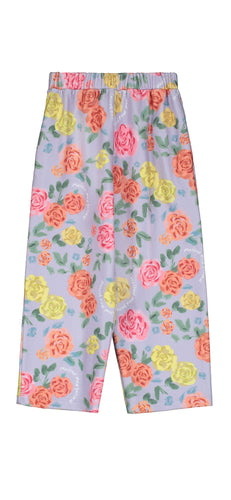 Maison Mangostan / Roses Fleece Pants