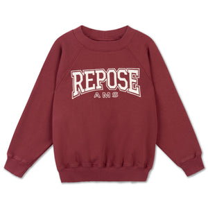Repose AMS / Raglan Sweater / Burgundy