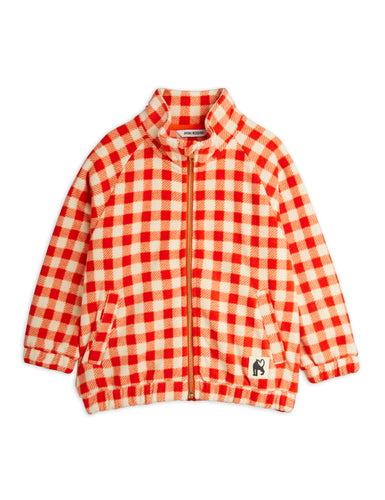 Mini Rodini / Fleece Jacket / Gingham AO