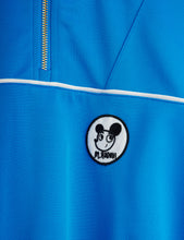 Load image into Gallery viewer, Mini Rodini / Half Zip Sweatshirt / Ritzratz Patch Blue