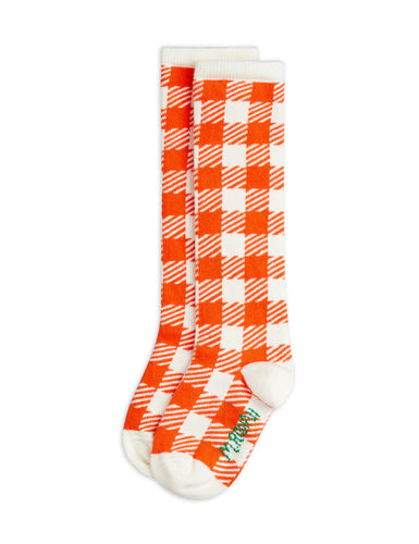 Mini Rodini / Knee-High Socks / Gingham