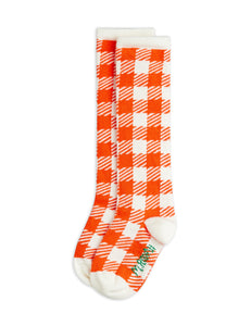 Mini Rodini / Knee-High Socks / Gingham