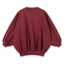 Load image into Gallery viewer, Repose AMS / Crop Sweater / Iris / Royal Burgundy
