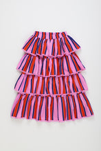 Load image into Gallery viewer, Maison Mangostan / Skirt / Ruffles Stripes