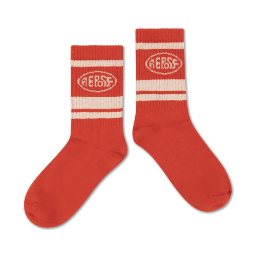 Repose AMS / Sporty Socks / Red Logo