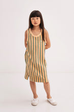 Load image into Gallery viewer, Repose AMS / Singlet Dress / Multi Pop Stripe