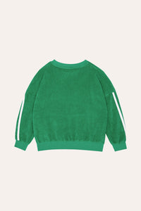 The Campamento / KID / Oversized Sweatshirt / Green Sporty
