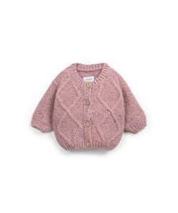 Play Up / BABY / Knitted Cardigan / Rose