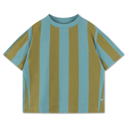 Repose AMS / Tee Shirt / Golden Reef Block Stripe