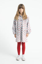 Load image into Gallery viewer, Piupiuchick / KID / Short Dress / Denim Red Dots