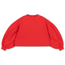 Load image into Gallery viewer, Repose AMS / Sweater / Crop Heart Firecracker red