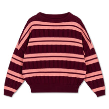 Load image into Gallery viewer, Repose AMS / Knit Slouchy Sweater / Mulberry Flamingo