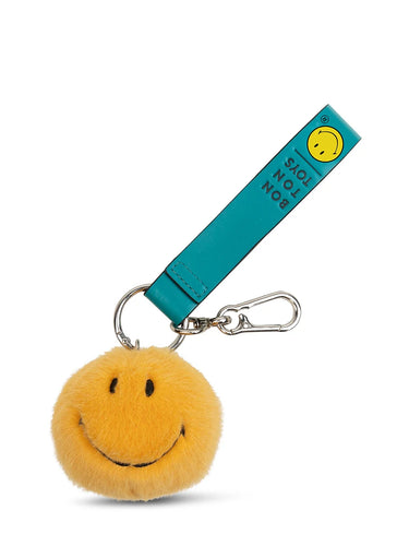 Bon Ton Toys / Smiley ECO Fuzzy Bag Charm / Yellow