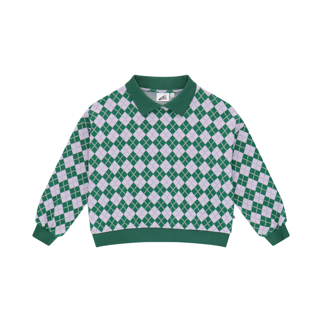 Cos I Said So / KID / Knit Argyle Pullover