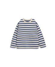 Load image into Gallery viewer, Play Up / KID / Striped LS T-Shirt / Mirtilo