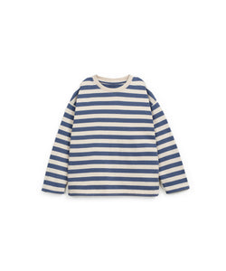 Play Up / KID / Striped LS T-Shirt / Mirtilo