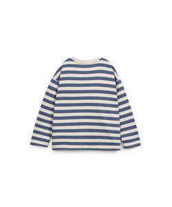 Play Up / KID / Striped LS T-Shirt / Mirtilo