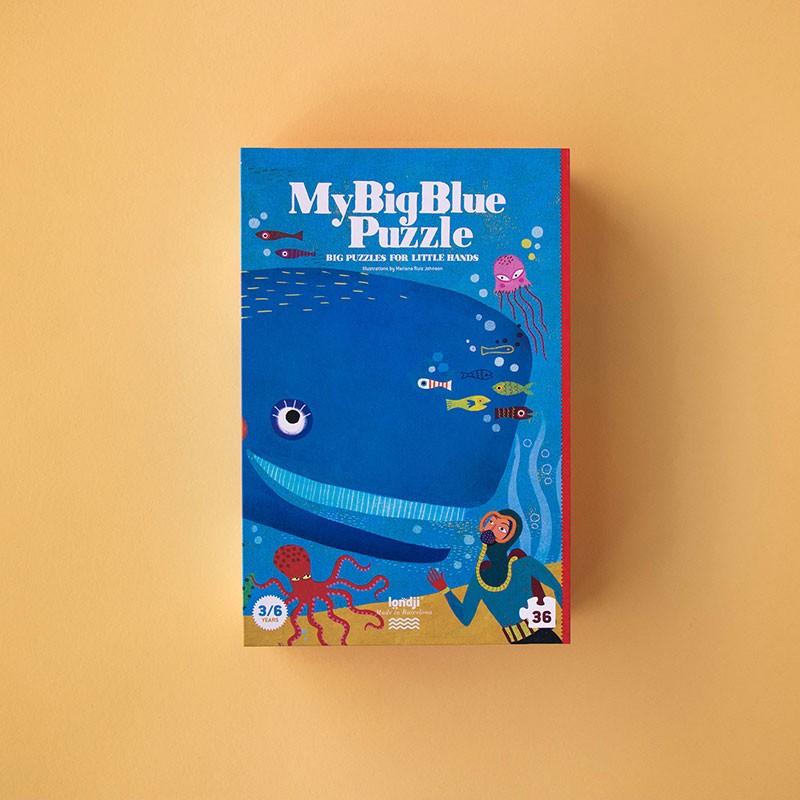 Londji / Puzzle / My Big Blue / 3-6Y