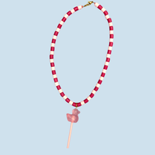 Load image into Gallery viewer, Kimchi Jewellery  / Necklace / Rose Red Duck Lolly