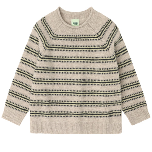 FUB / KID / Jumper / Lambswool / Oat Melange