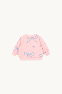 Tinycottons / BABY / Bows Baby Sweatshirt / Peach
