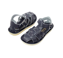 Load image into Gallery viewer, Salt Water Sandals / Sandalen / Shark / Navy