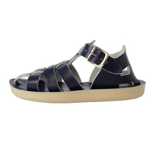 Load image into Gallery viewer, Salt Water Sandals / Sandalen / Shark / Navy