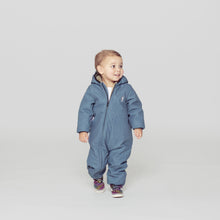 Load image into Gallery viewer, Gosoaky / Water Repellent Onesie / Baby Sparrow / Denim