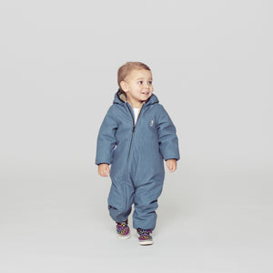 Gosoaky / Water Repellent Onesie / Baby Sparrow / Denim