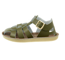 Load image into Gallery viewer, Salt Water Sandals / Sandalen / Shark / Olive