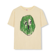 Load image into Gallery viewer, Fresh Dinosaurs / T-Shirt / Happy Face / Green