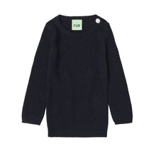 Load image into Gallery viewer, FUB / BABY / Rib Blouse / Dark Navy
