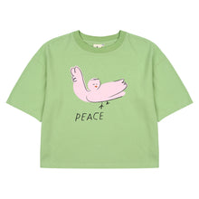 Load image into Gallery viewer, Jellymallow / Peace T-Shirt / Green