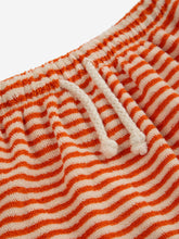 Load image into Gallery viewer, Bobo Choses / BABY / Terry Harem Pants / Orange Stripes