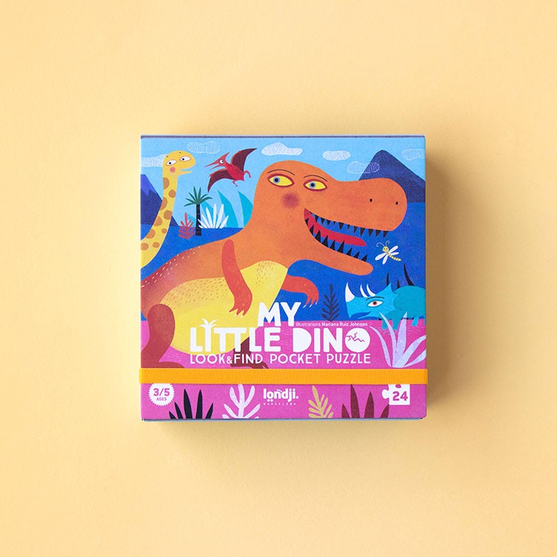 Londji / Pocket Puzzle / My Little Dino / 3-5Y