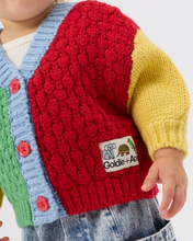Load image into Gallery viewer, Goldie + Ace / Cardigan / Primary Colour Block