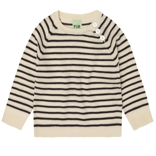 FUB / BABY / Blouse / Ecru Dark Navy