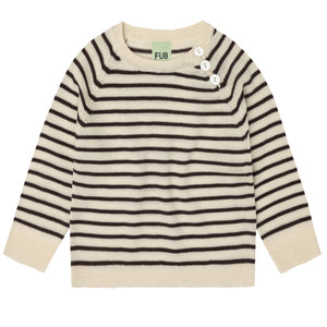 FUB / BABY / Blouse / Ecru Dark Navy