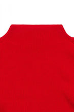 Load image into Gallery viewer, FUB / KID / High Neck Sweater / Classic Red
