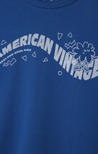 Load image into Gallery viewer, American Vintage / T-Shirt / Fizvalley / Blue Roi Vintage
