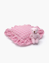 Load image into Gallery viewer, Minikane / Mini Panchas / Maia At home In Her Pink Checkered Nightgown