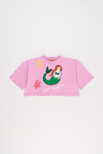 Load image into Gallery viewer, Maison Mangostan / Mermaid T-shirt / Lilac