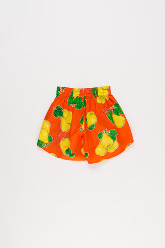Maison Mangostan / Peritas Shorts / Orange