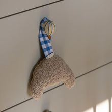 Load image into Gallery viewer, Atelier Pomme / Pacifier Cloth / Croissant Blue